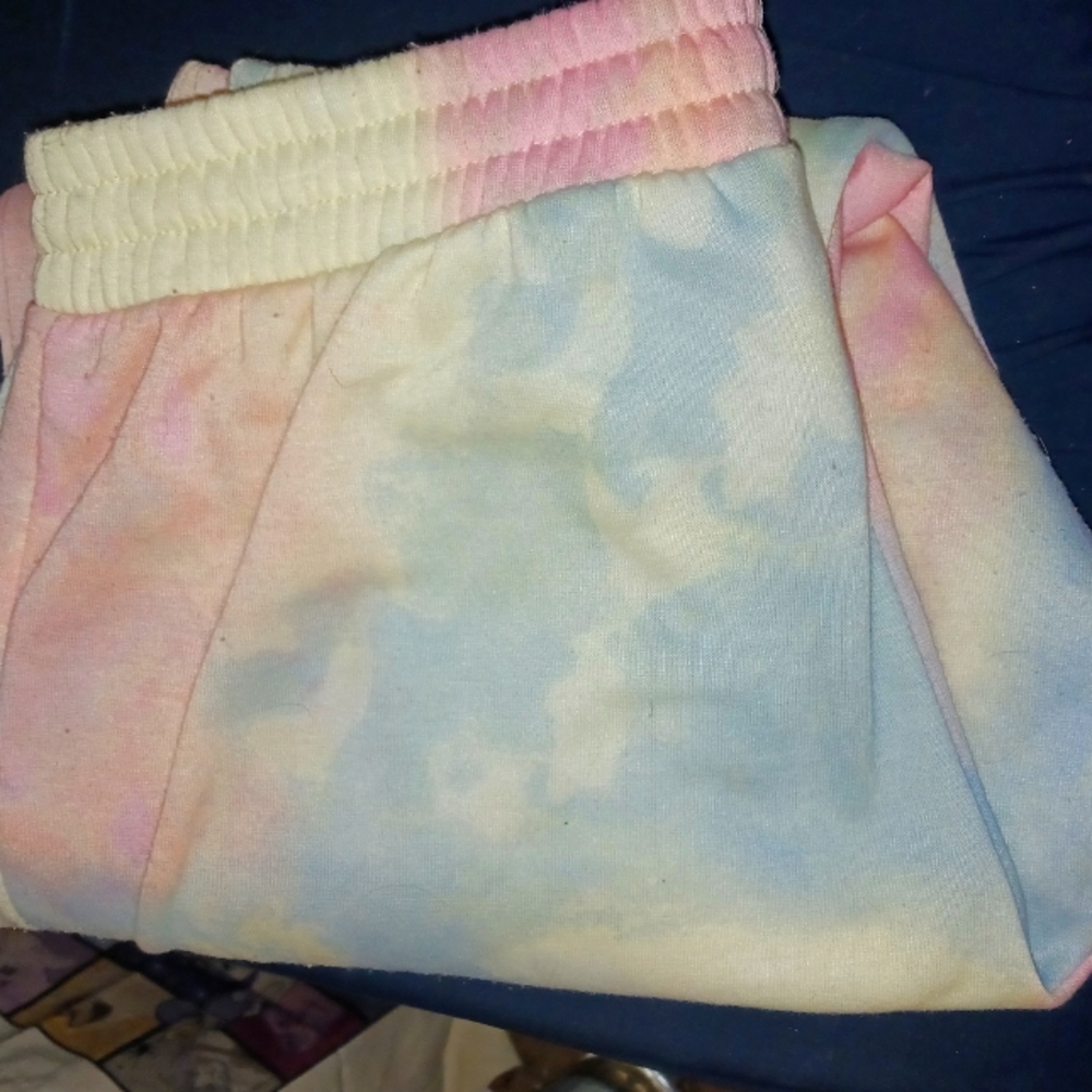 Sunset aesthetic tie dye sweatpants